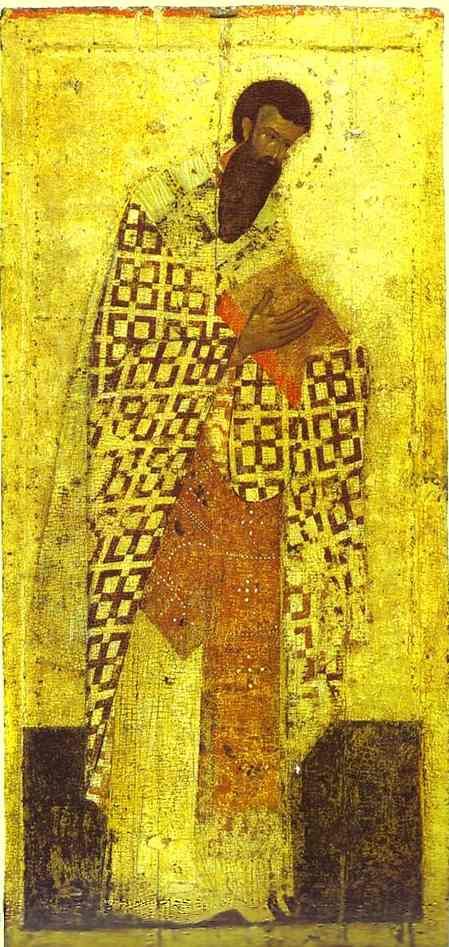 saint Basil the great by theophanes the Greek